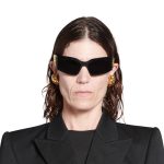 Women’s Bossy Cat Sunglasses in Black - Image 2